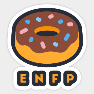 Doughnut ENFP Gift T-Shirt Sticker